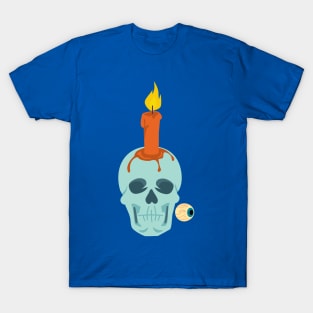 Halloween Candle skull T-Shirt